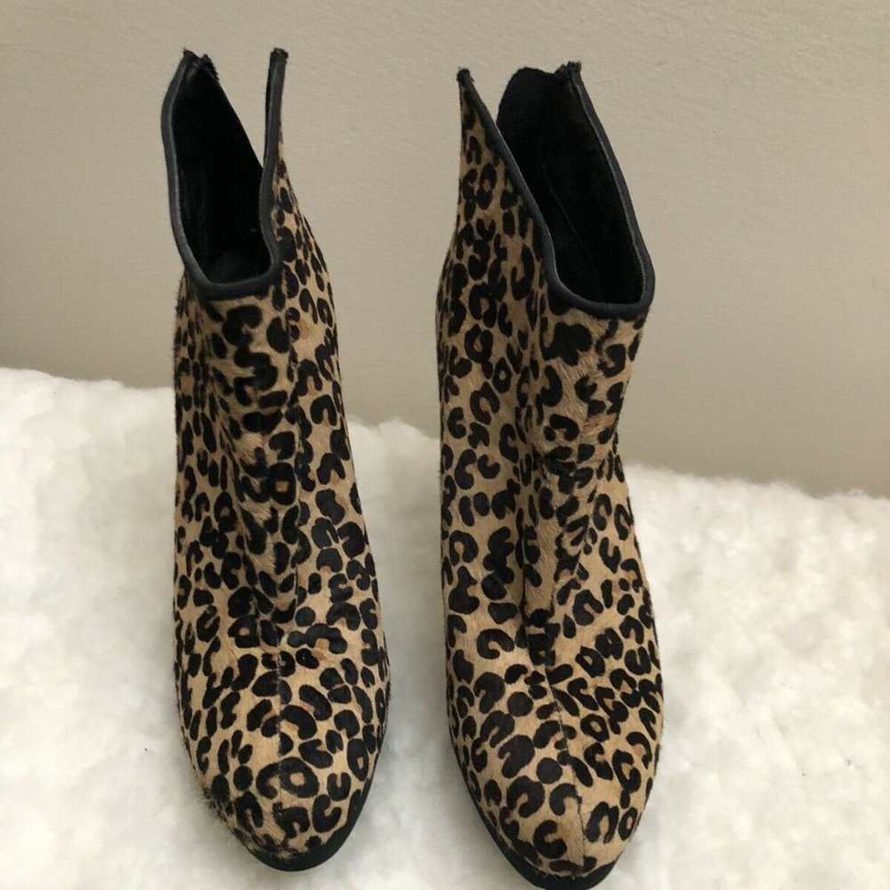 Aldo Leopard Print booties